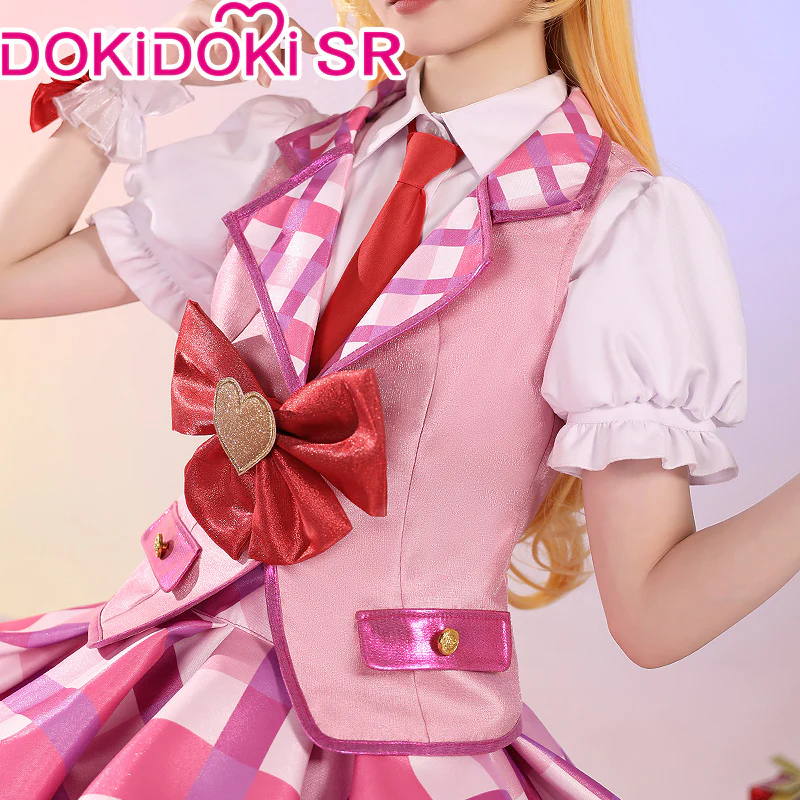 DokiDoki-SR Anime Aikatsu! Idol Activity Cosplay Hoshimiya Ichigo Cosplay Costume/Wig Cute - Image 3