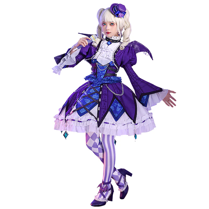 DokiDoki-SR Anime Aikatsu! Idol Activity Cosplay Todo Yurika Cosplay Costume Cute - Image 5