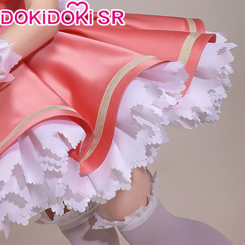 【Ready For Ship】DokiDoki-SR Anime Card Captor Sakura Cosplay Kinomoto Sakura Costume / Shoes Women Cardcaptor Sakura - Image 3