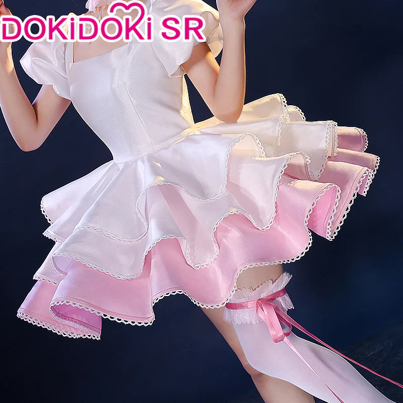 【Partially Ready For Ship】【Size XS-XL】【Last Batch】DokiDoki-SR Anime Card Captor Sakura Cosplay Kinomoto Sakura Costume / Shoes Women Pink White Cardcaptor Sakura - Image 3