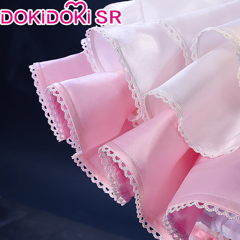 【Partially Ready For Ship】【Size XS-XL】【Last Batch】DokiDoki-SR Anime Card Captor Sakura Cosplay Kinomoto Sakura Costume / Shoes Women Pink White Cardcaptor Sakura - Image 4
