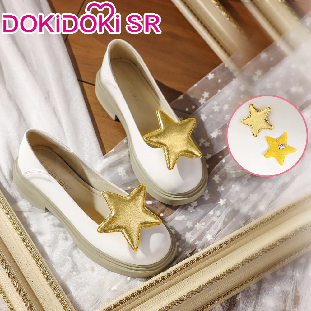 【Partially Ready For Ship】【Size XS-XL】【Last Batch】DokiDoki-SR Anime Card Captor Sakura Cosplay Kinomoto Sakura Costume / Shoes Women Pink White Cardcaptor Sakura - Image 6