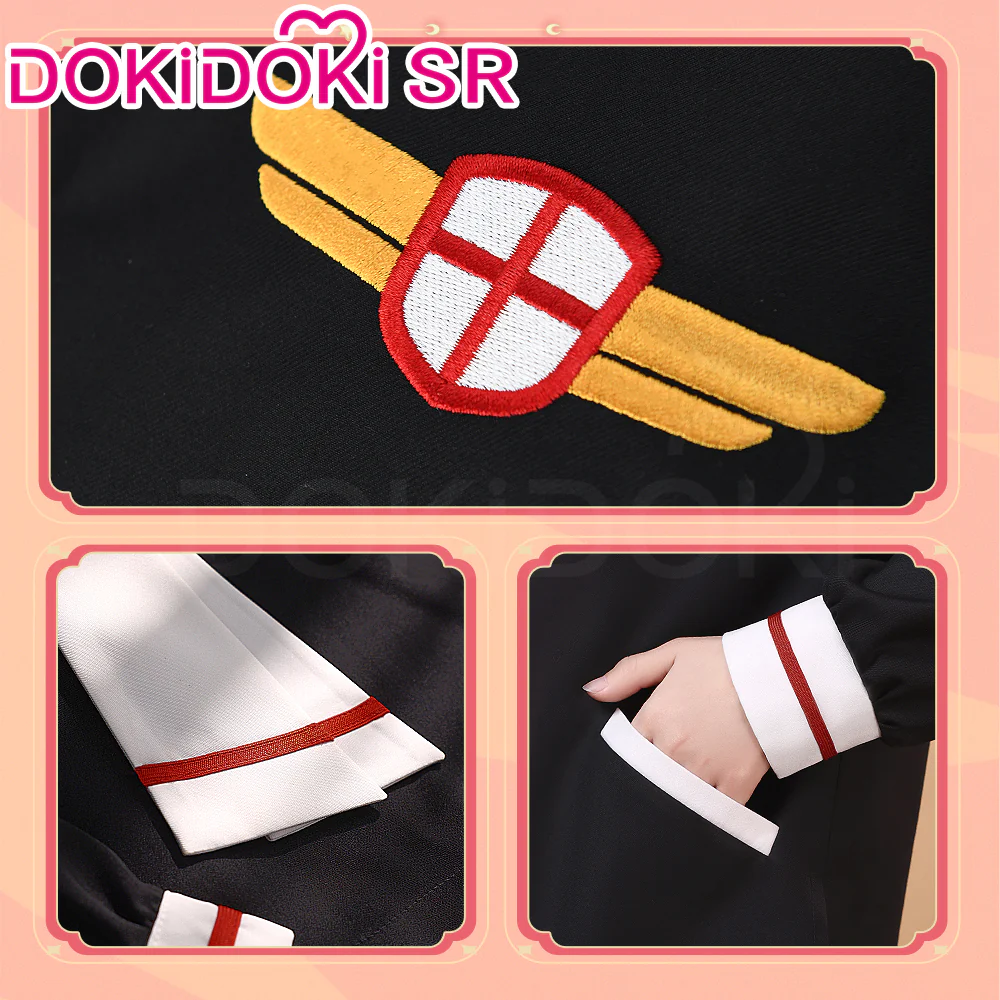 DokiDoki-SR Anime Cardcaptor Sakura Cosplay Syaoran Li Tomoeda School Uniform Costume - Image 4
