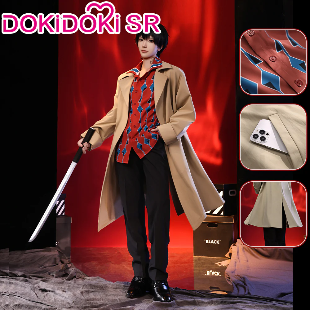 【S Ready For Ship】DokiDoki-SR Anime Cosaply Coat Shirt Costume Men