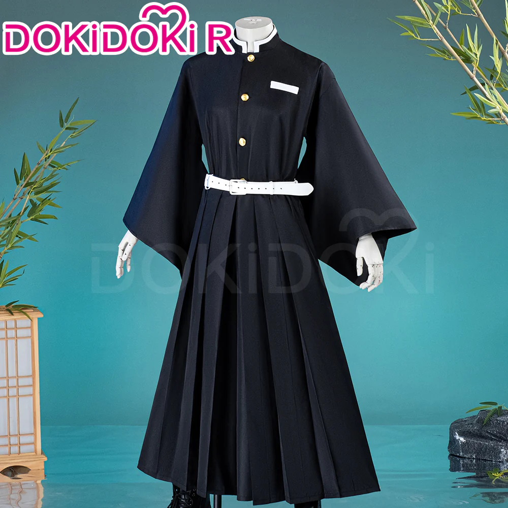 【In Stock】【Size S-2XL】DokiDoki-R Anime Cosplay Black White Men Costume Uniform - Image 2