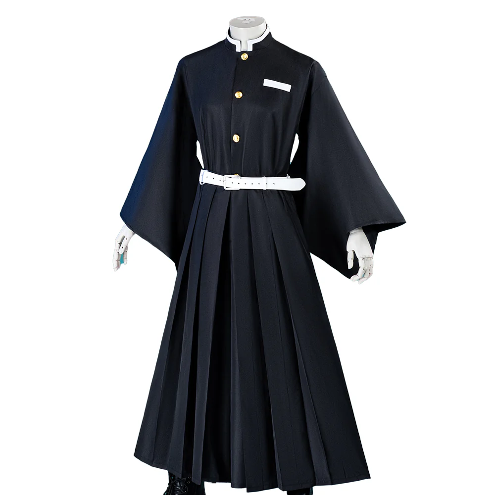 【In Stock】【Size S-2XL】DokiDoki-R Anime Cosplay Black White Men Costume Uniform - Image 5