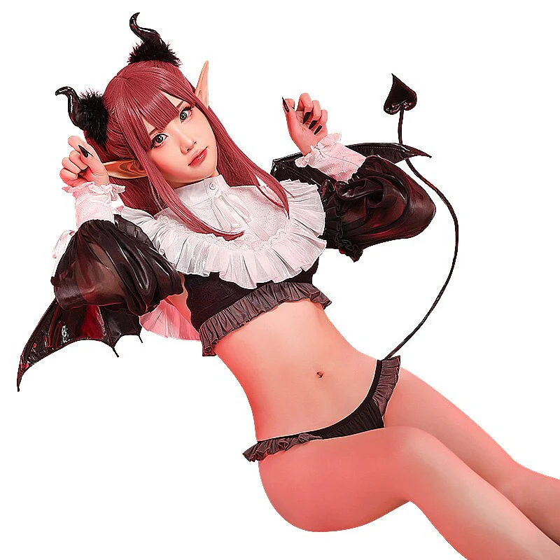 【Ready For Ship】DokiDoki-SR Anime Cosplay Cute Devil Halloween Costume - Image 5