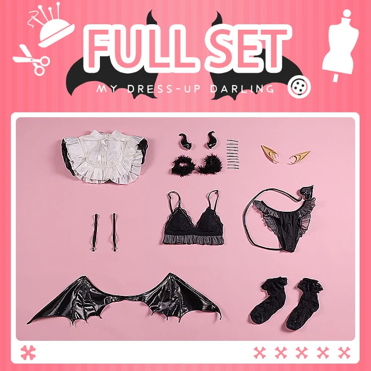 【Ready For Ship】DokiDoki-SR Anime Cosplay Cute Devil Halloween Costume - Image 6