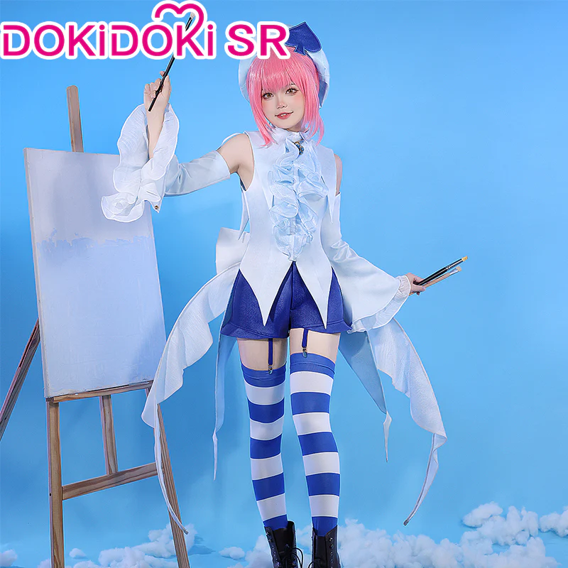 【 Ready for ship】DokiDoki-SR Anime Cosplay Shugo Chara  Suu Miki Cosplay Costume Amulet Spade