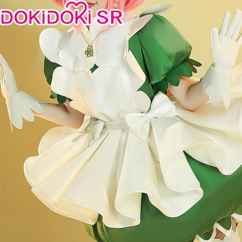 【 Ready for ship】DokiDoki-SR Anime Cosplay Shugo Chara  Suu Miki Cosplay Costume Amulet Spade - Image 5