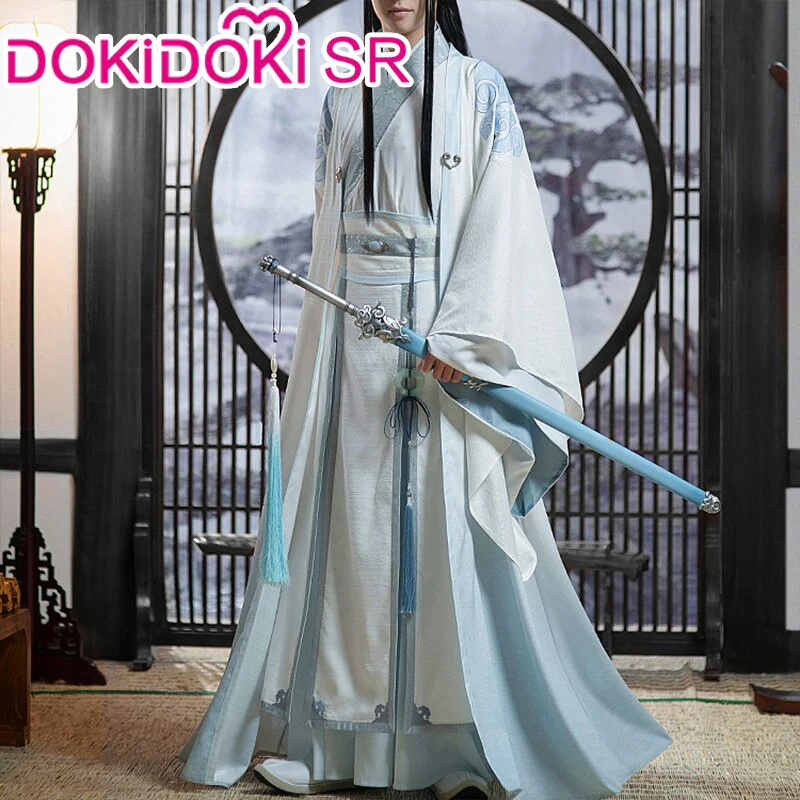 DokiDoki-SR Anime Mo Dao Zu Shi Cosplay Costume Lan Wangji Adult Ver Dao Mo To Shi Lan Wang Ji Lan Zhan MDZS