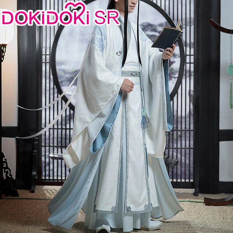 DokiDoki-SR Anime Mo Dao Zu Shi Cosplay Costume Lan Wangji Adult Ver Dao Mo To Shi Lan Wang Ji Lan Zhan MDZS - Image 2