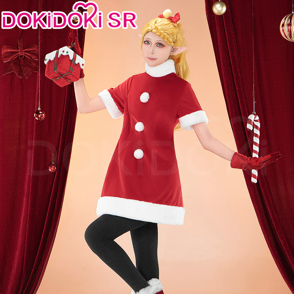 【Costume Ready For Ship】【Clearance Sale】【Size S-3XL】【Last Batch】DokiDoki-SR Anime Delicious in Dungeon Cosplay Marcille Donato Costume / Shoes Dungeon Meshi Christmas - Image 4