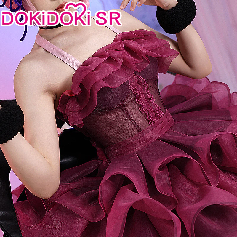 DokiDoki-SR Anime Game Re Zero Rem Cosplay Women Angel Costume Halloween - Image 4