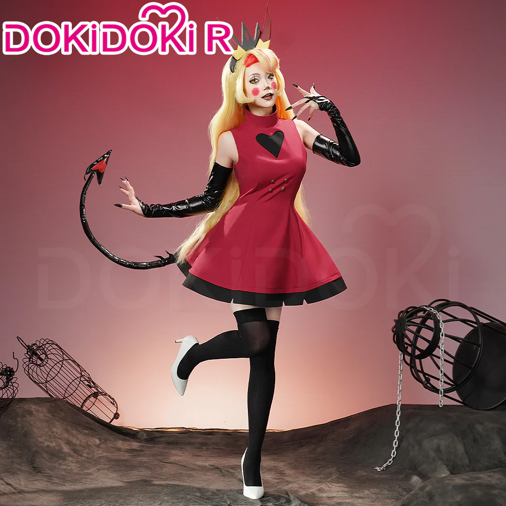 【Ready For Ship】【Size S-3XL】DokiDoki-R Anime Hell Hotel Cosplay Costume Battle Dress / Tails - Image 2