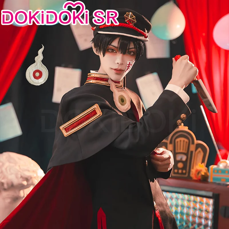 DokiDoki-SR Anime  Cosplay  Cosplay Men Halloween Black Uniform - Image 3