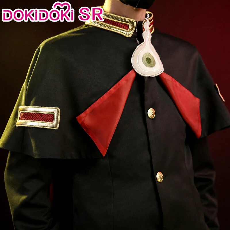 DokiDoki-SR Anime  Cosplay  Cosplay Men Halloween Black Uniform - Image 6