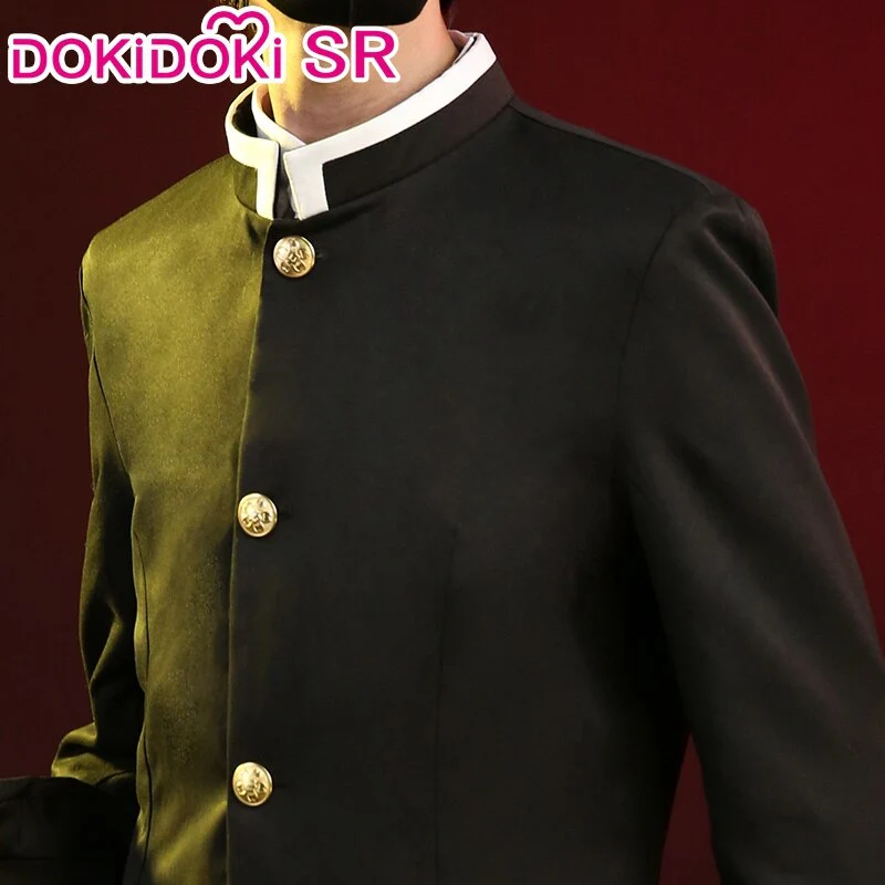 DokiDoki-SR Anime  Cosplay  Cosplay Men Halloween Black Uniform - Image 7