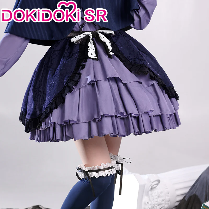 DokiDoki-SR Anime Love, Chunibyo & Other Delusions! Cosplay Takanashi Rikka Costume Date Dress - Image 4