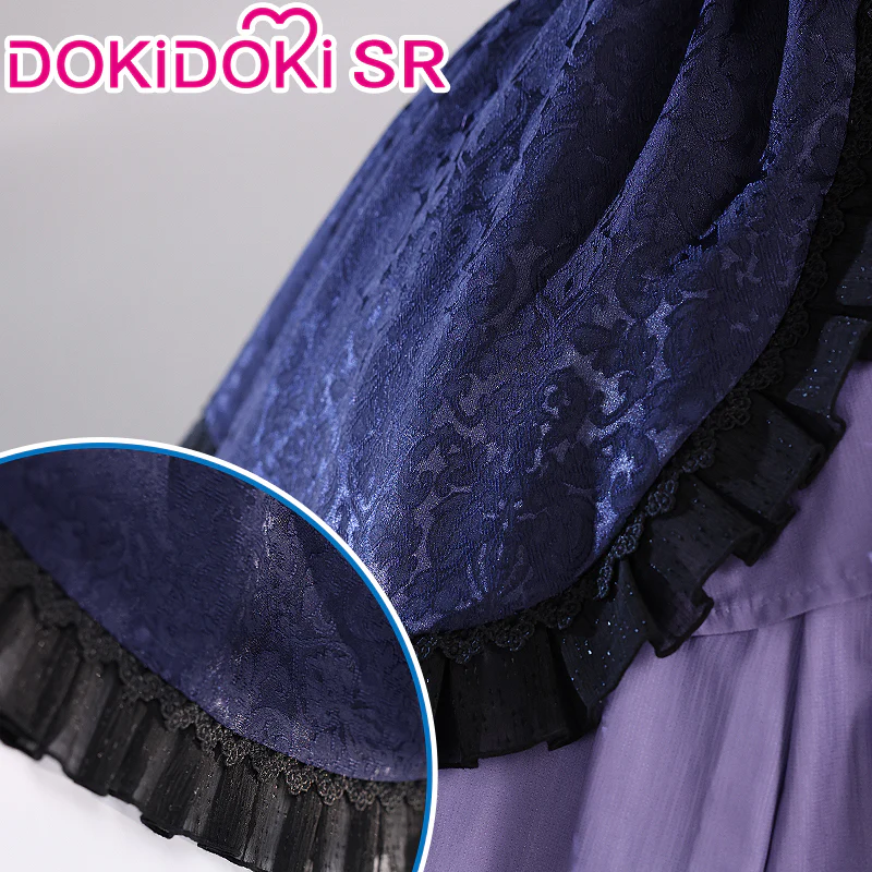 DokiDoki-SR Anime Love, Chunibyo & Other Delusions! Cosplay Takanashi Rikka Costume Date Dress - Image 5