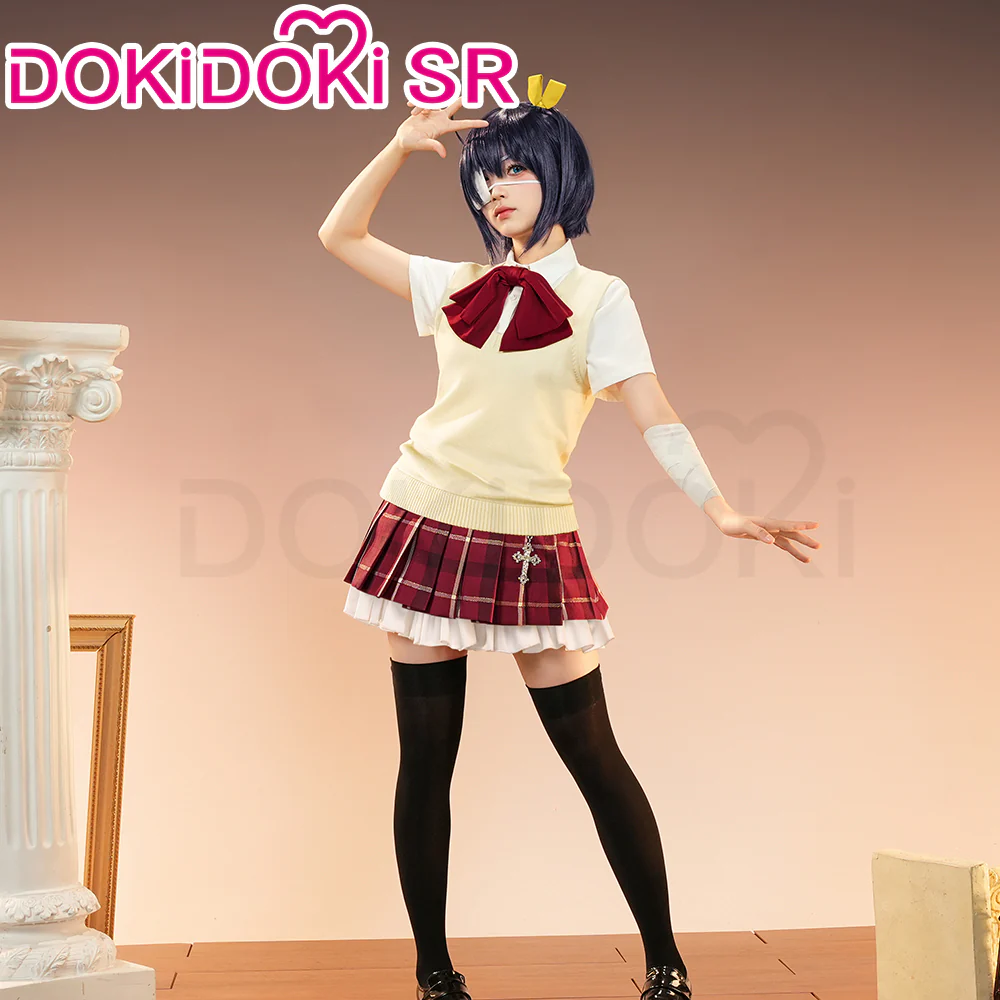 DokiDoki-SR Anime Love, Chunibyo & Other Delusions Cosplay Takanashi Rikka Costume Summer Uniform