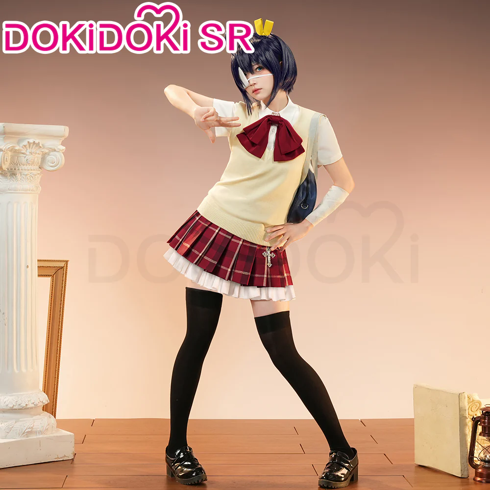 DokiDoki-SR Anime Love, Chunibyo & Other Delusions Cosplay Takanashi Rikka Costume Summer Uniform - Image 2