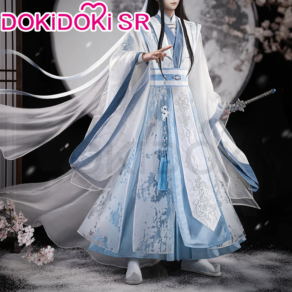 DokiDoki-SR Anime Mo Dao Zu Shi Cosplay Lan Wangji Costume MDZS Gong Cang Hai LanWangJi