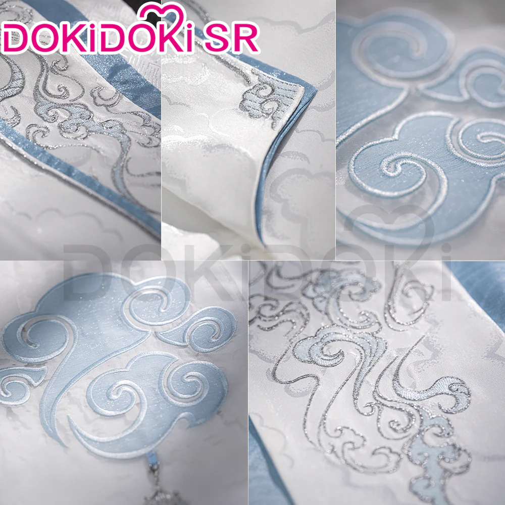 DokiDoki-SR Anime Mo Dao Zu Shi Cosplay Lan Wangji Costume MDZS Gong Cang Hai LanWangJi - Image 2