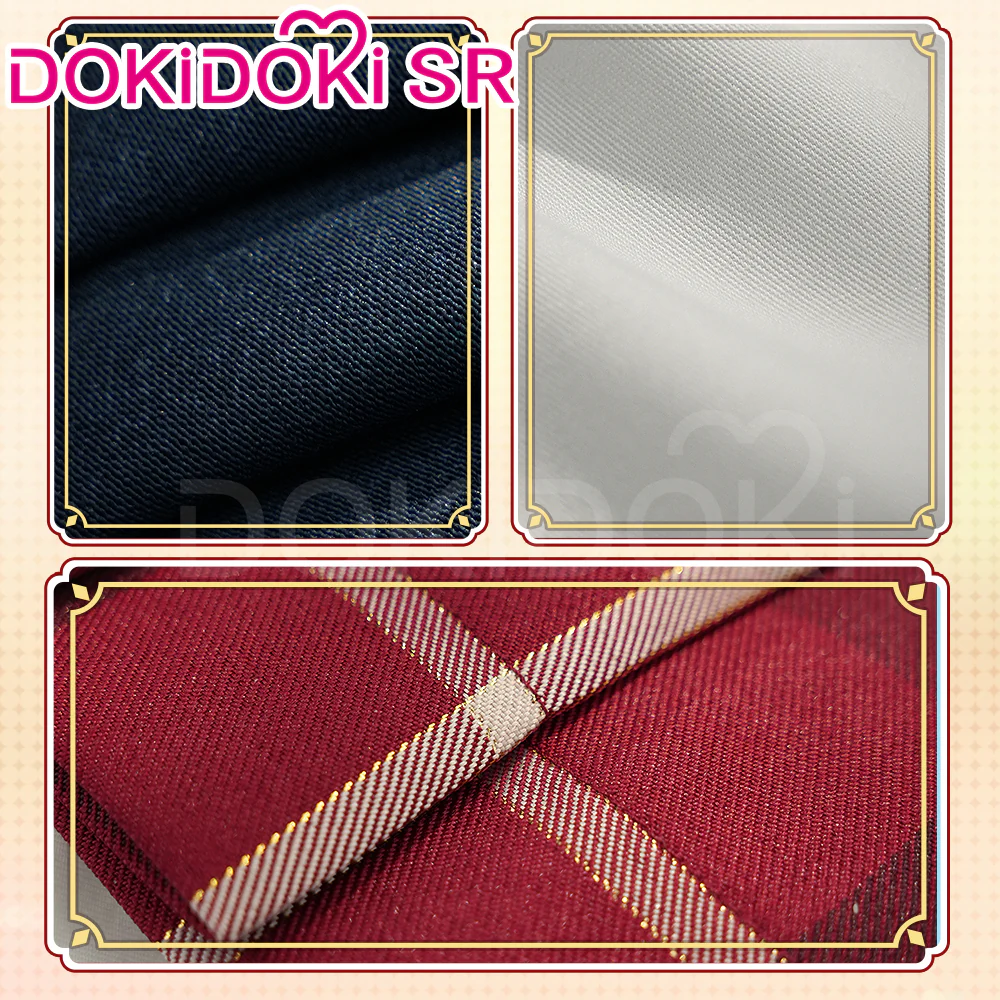【Partially Ready For Ship】DokiDoki-SR Anime Love, Chunibyo & Other Delusions Cosplay Takanashi Rikka Costume Uniform - Image 2