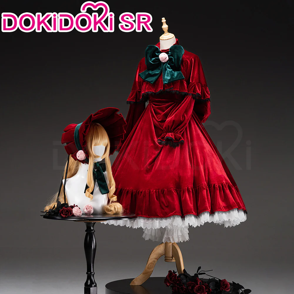 DokiDoki-SR Anime Rozen Maiden Cosplay Shin Ku Costume Shinku Cosplay Lolita Reiner Rubin - Image 2