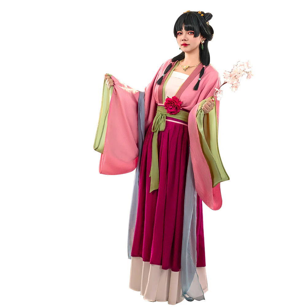 【2.0 Ver】【Partially Ready For Ship】【Size XS-4XL】DokiDoki-SR Anime The Apothecary Diaries Cosplay Maomao Costume Mao Mao The Garden Party - Image 11