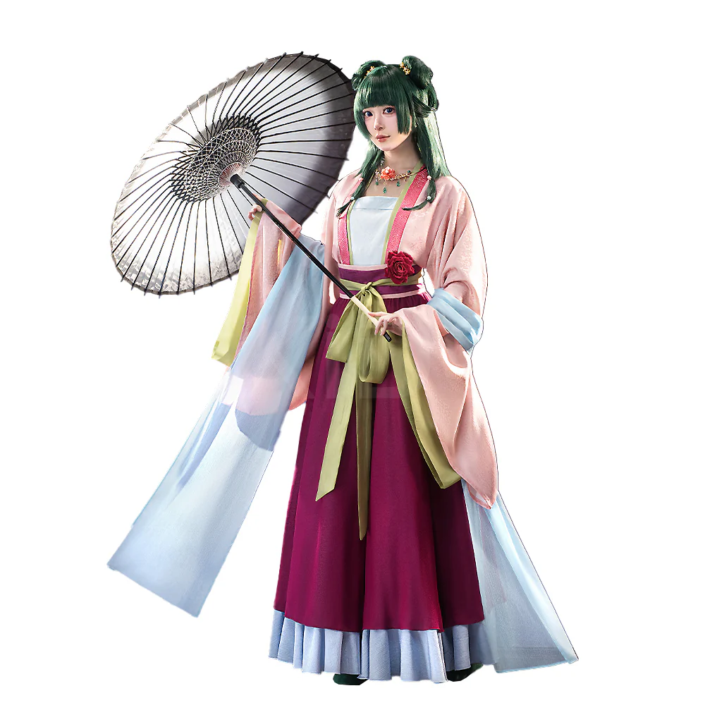 【2.0 Ver】【Partially Ready For Ship】【Size XS-4XL】DokiDoki-SR Anime The Apothecary Diaries Cosplay Maomao Costume Mao Mao The Garden Party - Image 6