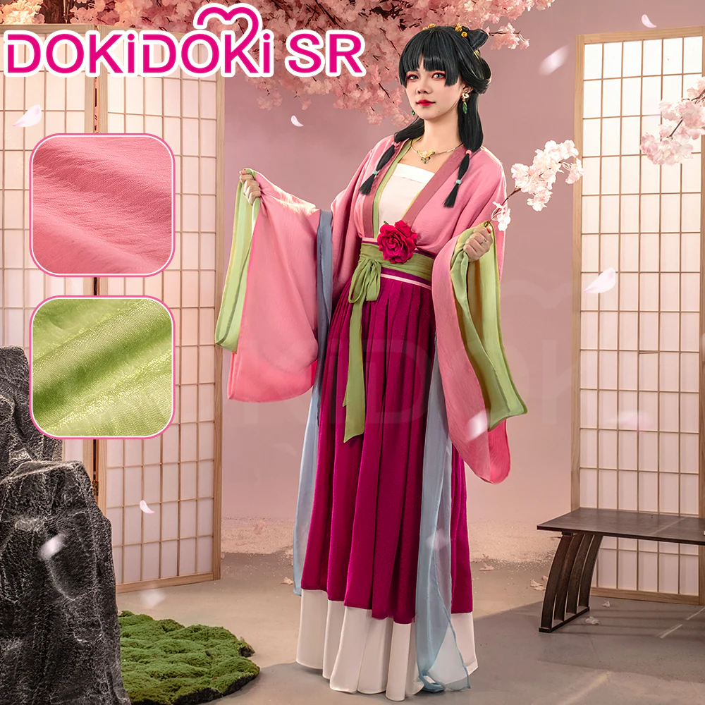 【2.0 Ver】【Partially Ready For Ship】【Size XS-4XL】DokiDoki-SR Anime The Apothecary Diaries Cosplay Maomao Costume Mao Mao The Garden Party - Image 7