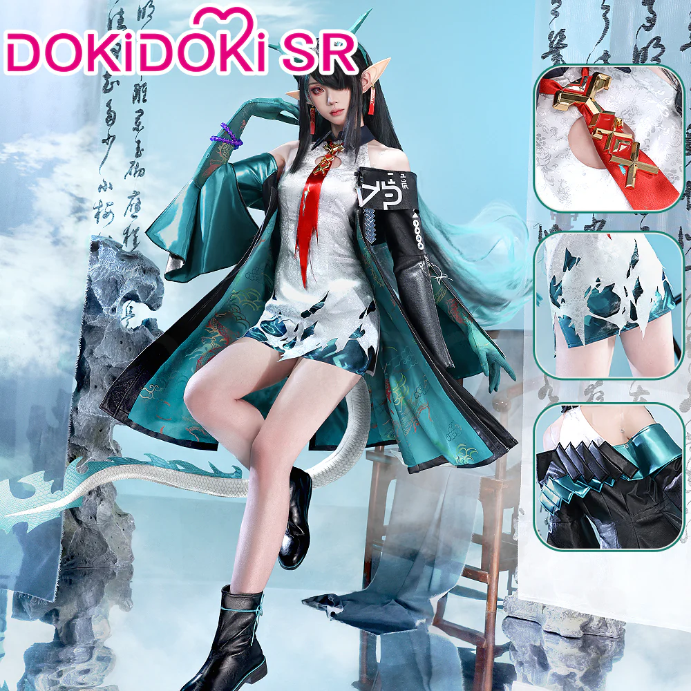 DokiDoki-SR Game Arknights Cosplay Dusk Costume
