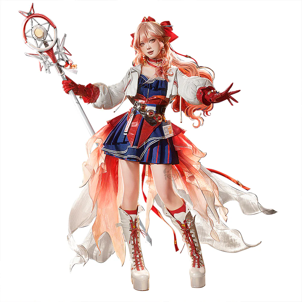 DokiDoki-SR Game Arknights Cosplay Haruka Costume Shino Haruka - Image 6