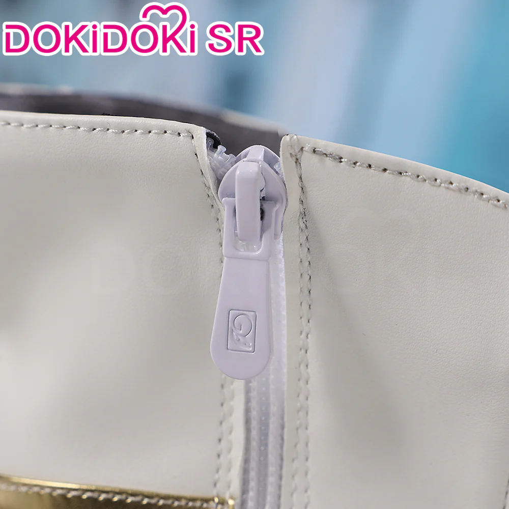 DokiDoki-SR Game Arknights Cosplay Ling White Shoes - Image 6