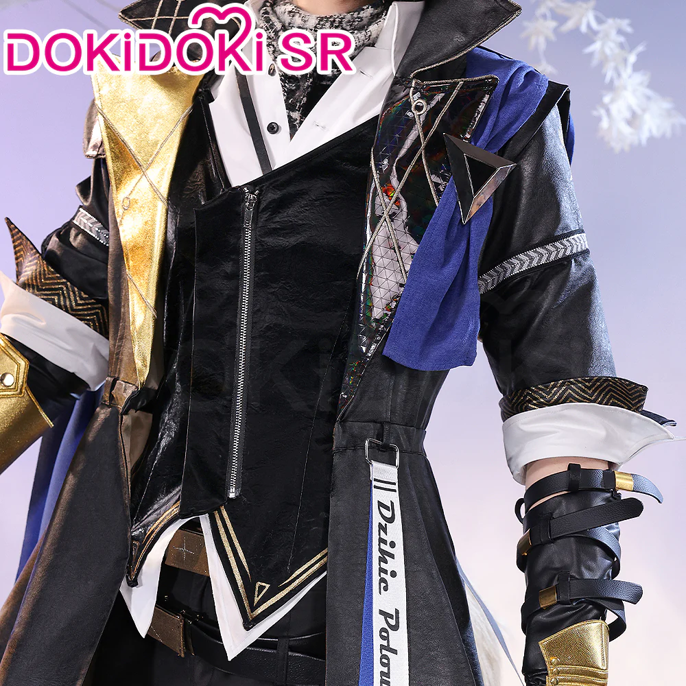 DokiDoki-SR Game Arknights Cosplay Młynar Costume / Wig / Shoes W Dali Skin - Image 4