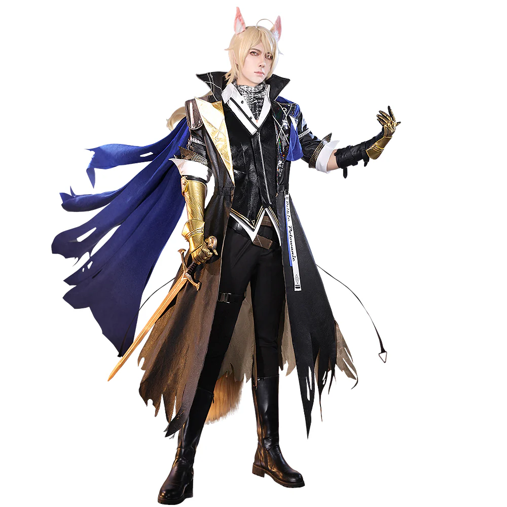 DokiDoki-SR Game Arknights Cosplay Młynar Costume / Wig / Shoes W Dali Skin - Image 6