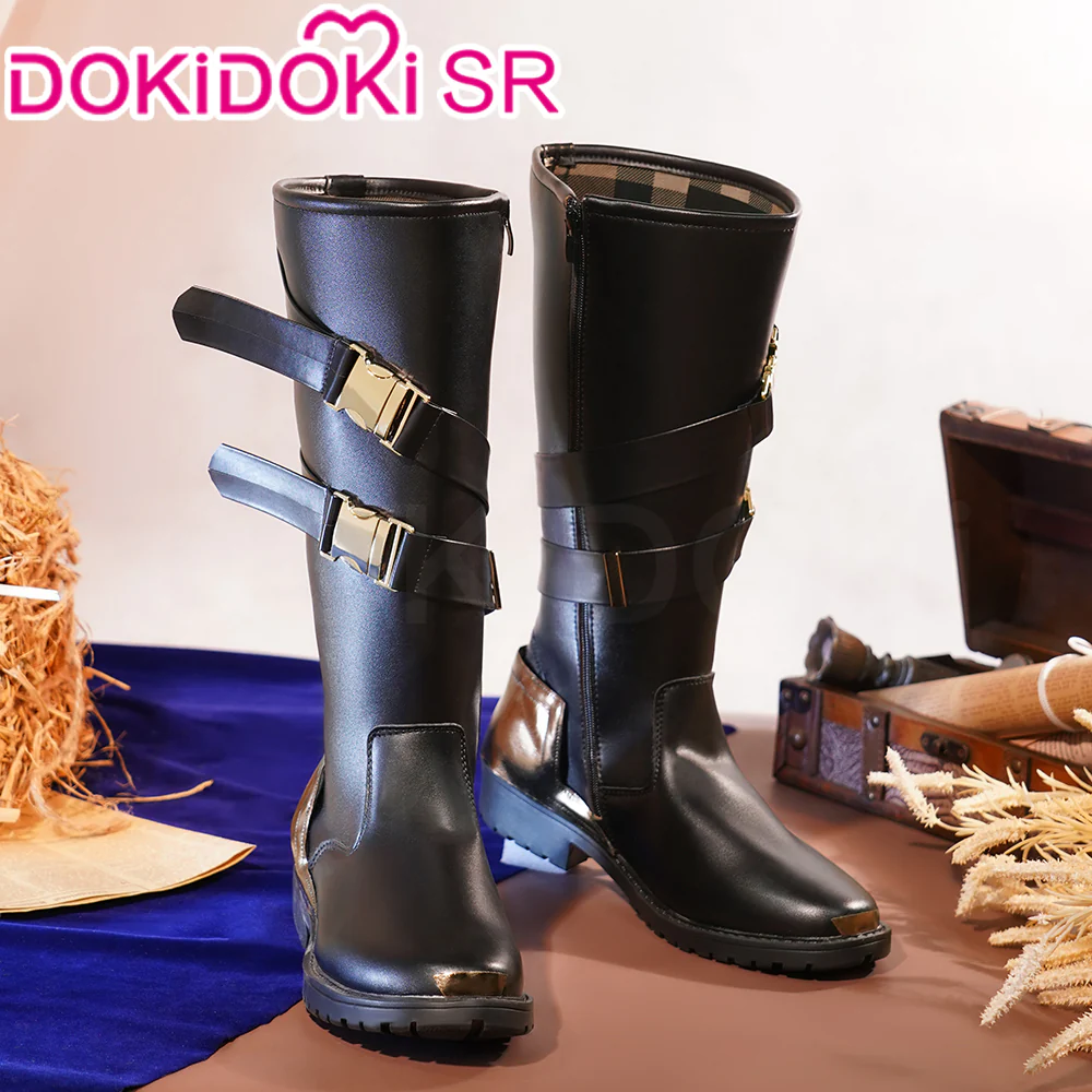 DokiDoki-SR Game Arknights Cosplay Młynar Costume / Wig / Shoes W Dali Skin - Image 9