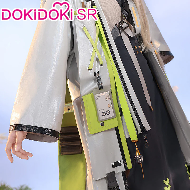 DokiDoki-SR Game Arknights Cosplay Muelsyse Costume / Wig - Image 3