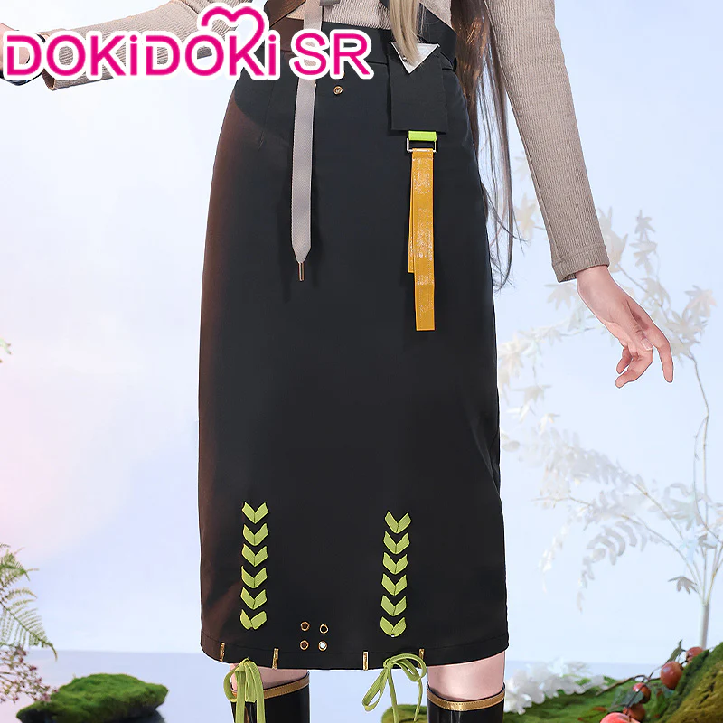 DokiDoki-SR Game Arknights Cosplay Muelsyse Costume / Wig - Image 4