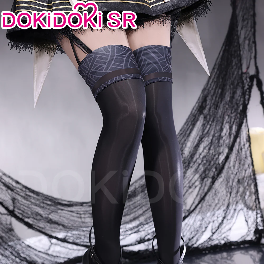 DokiDoki-SR Game Arknights Cosplay Virtuosa Arturia Giallo Costume / Shoes - Image 5