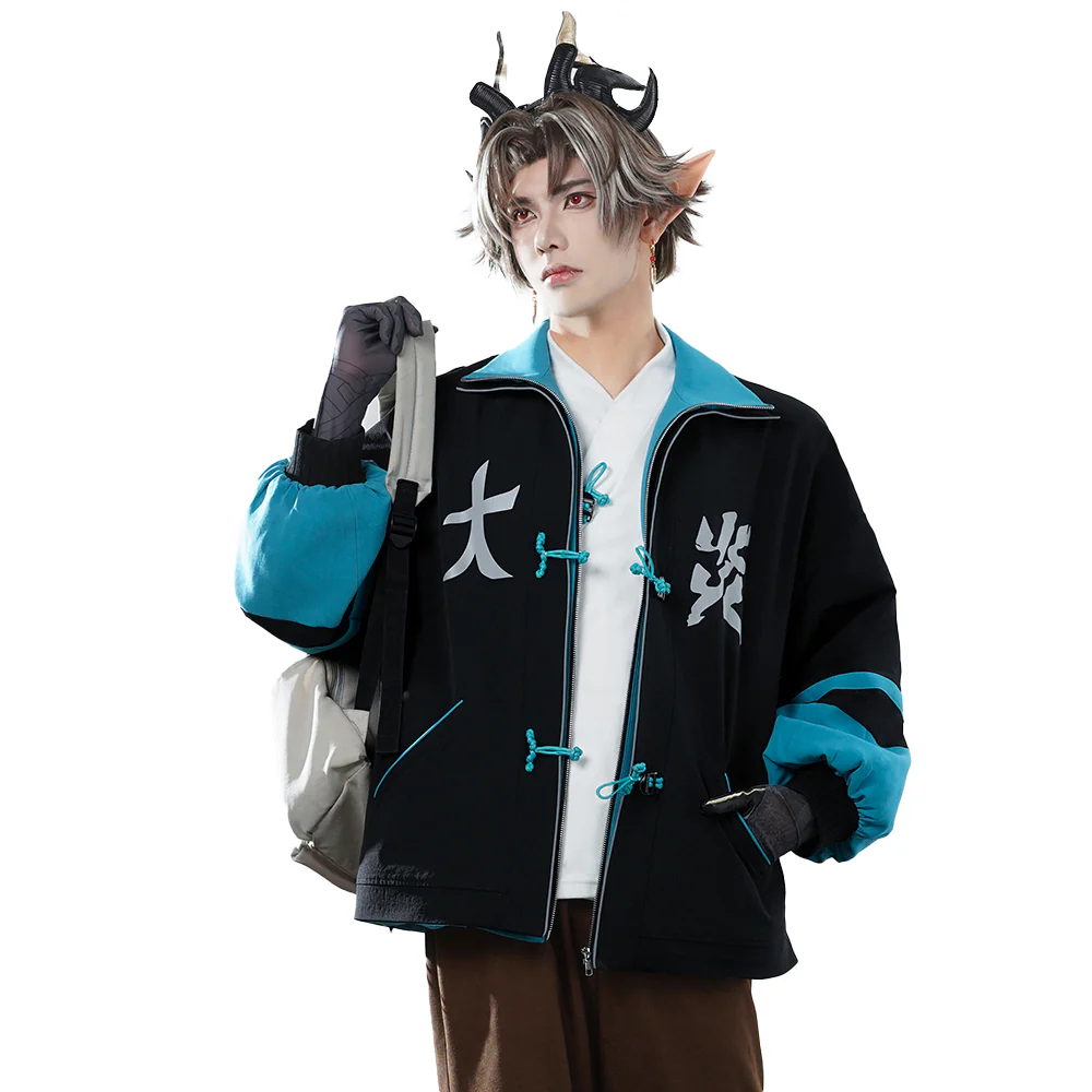 DokiDoki-SR Game Arknights Cosplay Yan Costume Coat Da Yan - Image 5