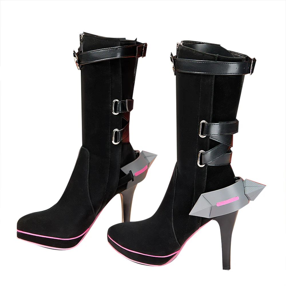 DokiDoki-SR Game Arknights: Endfield Cosplay Laevatain Shoes - Image 5
