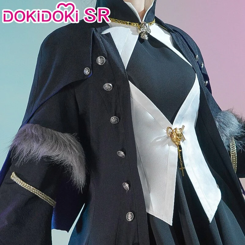 【Partially Ready For Ship】DokiDoki-SR Game Arknights Rhodes Island Lapland Cosplay Costume Women - Image 3