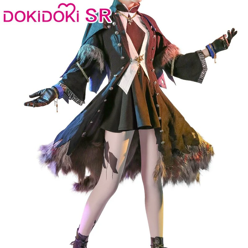 【Partially Ready For Ship】DokiDoki-SR Game Arknights Rhodes Island Lapland Cosplay Costume Women - Image 4