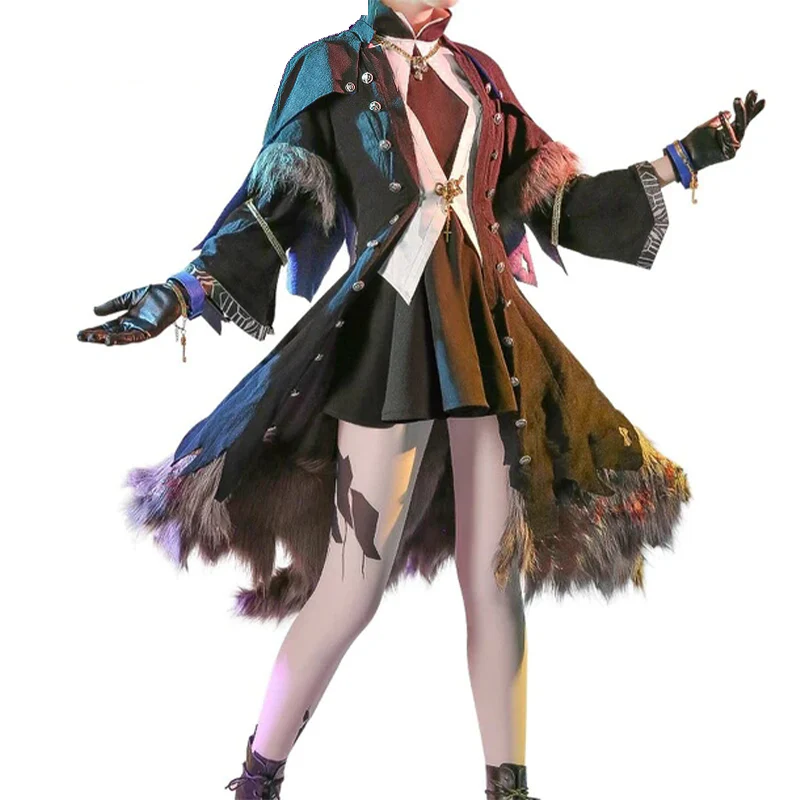 【Partially Ready For Ship】DokiDoki-SR Game Arknights Rhodes Island Lapland Cosplay Costume Women - Image 5