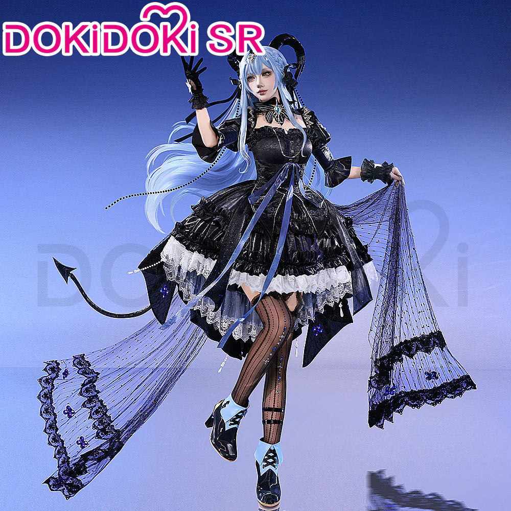 DokiDoki-SR Game Arknights X BanG Dream! Cosplay Togawa Sakiko Costume Master of Melodia - Image 2