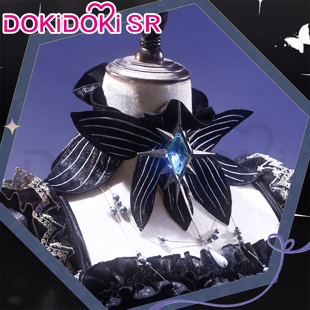 DokiDoki-SR Game Arknights X BanG Dream! Cosplay Togawa Sakiko Costume Master of Melodia - Image 3