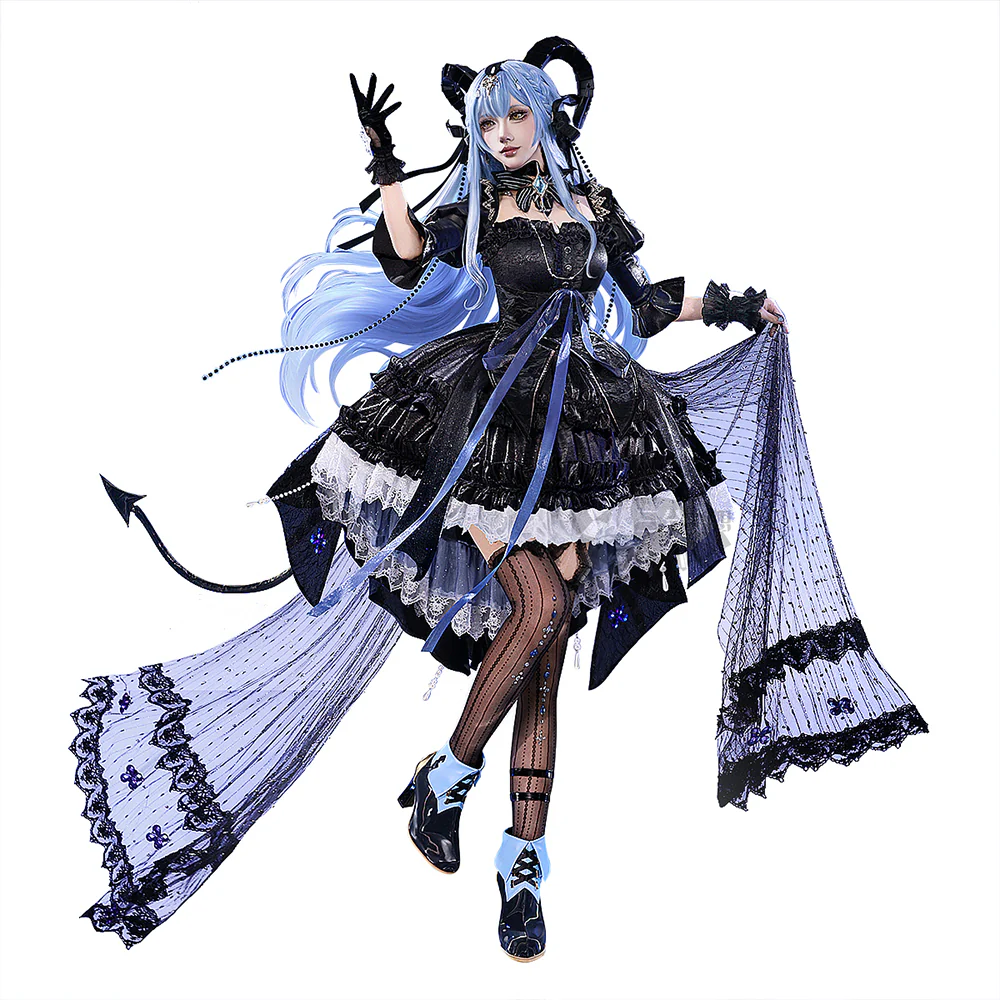 DokiDoki-SR Game Arknights X BanG Dream! Cosplay Togawa Sakiko Costume Master of Melodia - Image 8